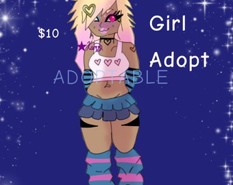 Chubby Scene Girl Adopt