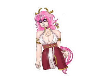 Yae Miko Kiss-Cut Vinyl Decals