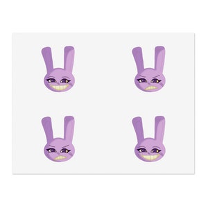 Gli incredibili fogli di adesivi per emote Digital Circus Jax