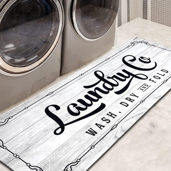 Laundry Room Rug Etsy
