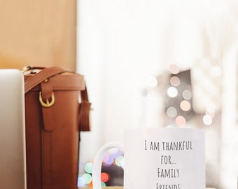 I am Thankful for Family Friends Pickleball