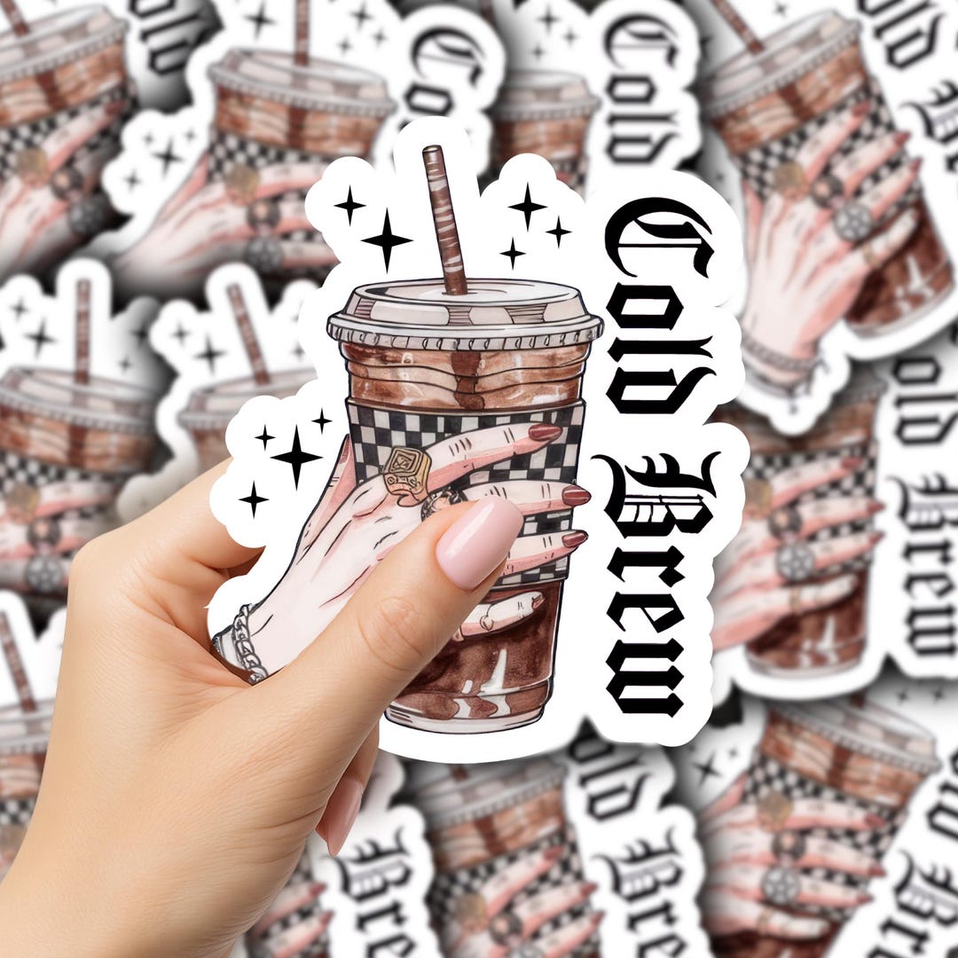 Witchy Cold Brew Coffee, Gothic Latte, Emo Coffee Drinker, Pastel Goth ...