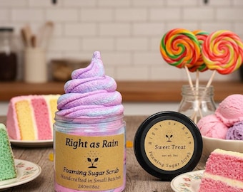 Sweet Treat Schaumzucker Scrub 8 Unze