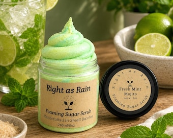 Schuimende suikerscrub verse munt Mojito 8oz