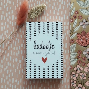 Minikaart Kadootje voor jou - cadeau - liefde - verjaardag - vriendschap