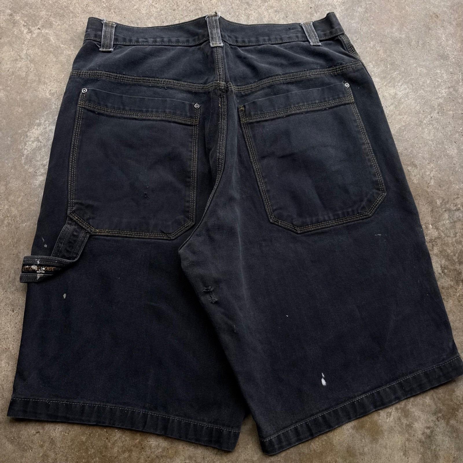 Jorts Y2k Black - Etsy