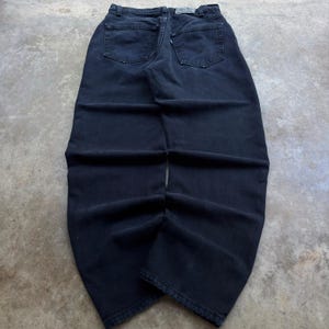 Levis Silvertab Baggy Black - Etsy