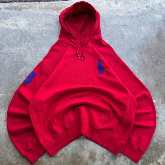 Vintage Y2K Polo Ralph Lauren Big Pony Hoodie Chief K… - Gem