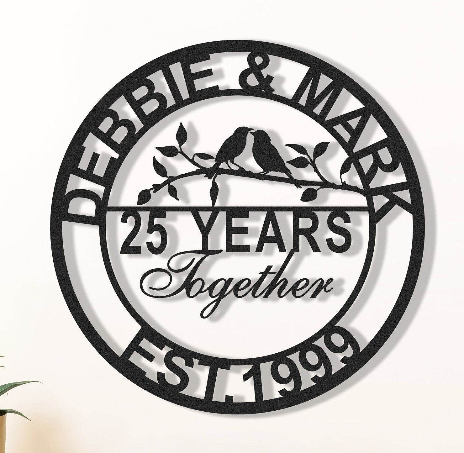 25 anniversary sign - Etsy.de