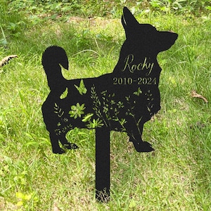 Custom Dog Memorial Stake, Personalized Dog Garden Decor Sign, Dog Name Yard Stake, Dog Grave Marker, Every Dog Breed Stake, Pet Loss Gift