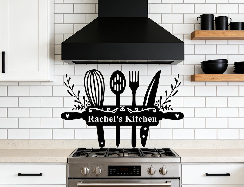 Custom Metal Sign for Kitchen, Personalized Kitchen Decor, Nana's ...