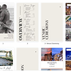 Wedding Planner,Wedding Mood Board,Wedding Template,Digital Download,Wedding Itinerary,Wedding Planning Checklist,Wedding Binder,Destination