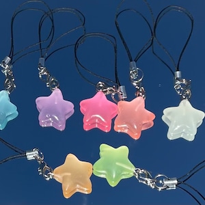 Starz Phone Charmz- Glow in the Dark
