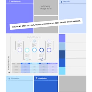 A0 Academic Scientific Poster Template for PowerPoint. Make Your Research Shine image 3