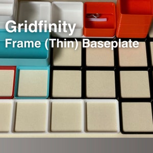 Gridfinity Frame (Thin) Baseplate