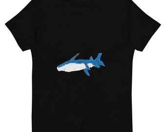 Camiseta Shark Kids de algodón orgánico