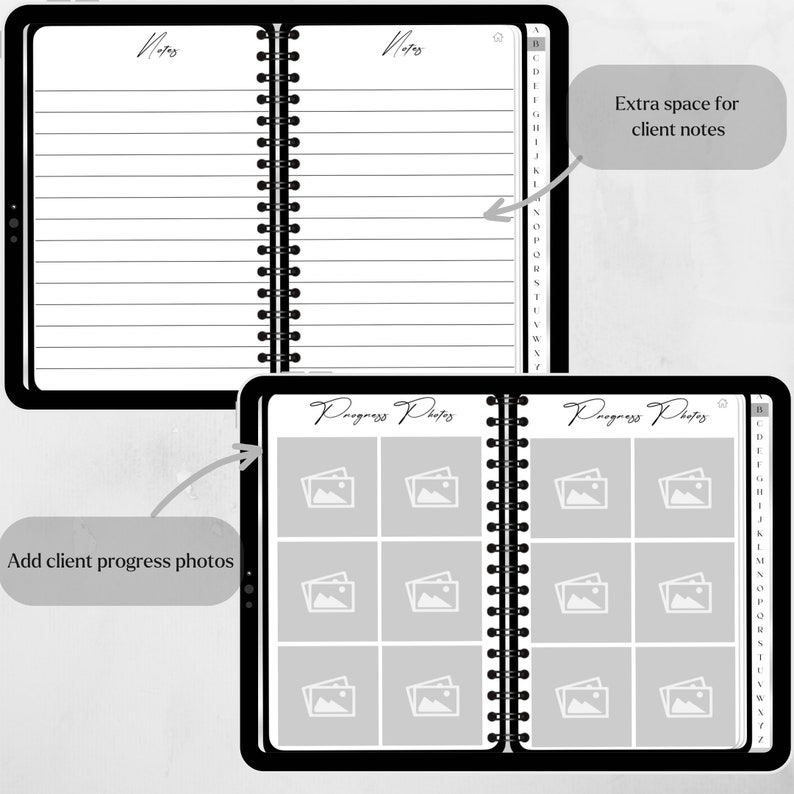 Digital Client Record Book for Estheticians - Etsy