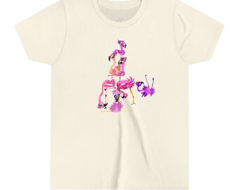 Flock of Flamingos Kids T-Shirt