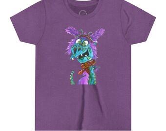 Verrückter Drache Kinder T-Shirt