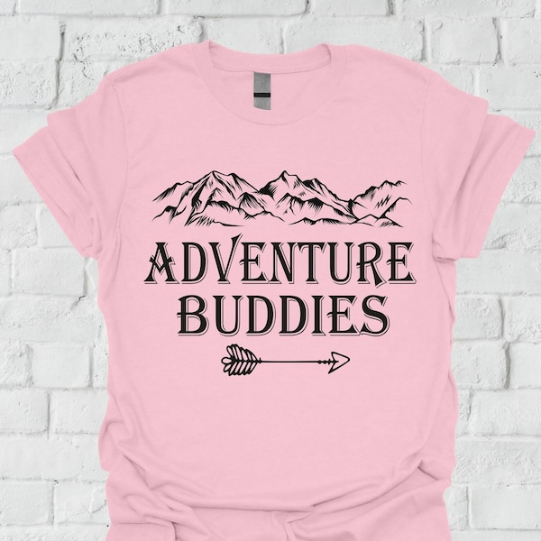 Adventure Buddies T-shirt, Couples Adventure Shirt, Travel Sweatshirt, Road Trip Shirt, Best Friend Hoodie, Family Travel Shirt, Couples Tee