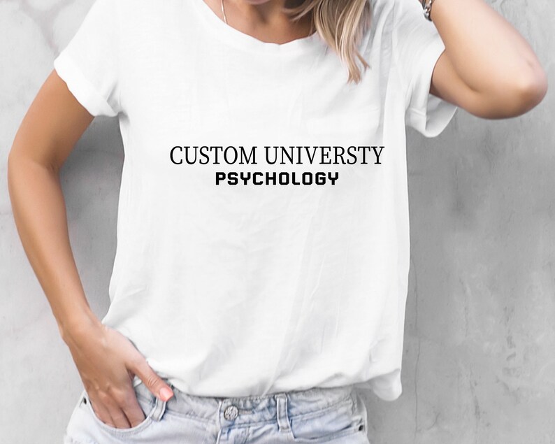 Custom College T-shirts, Custom University Shirt, Personalized College ...