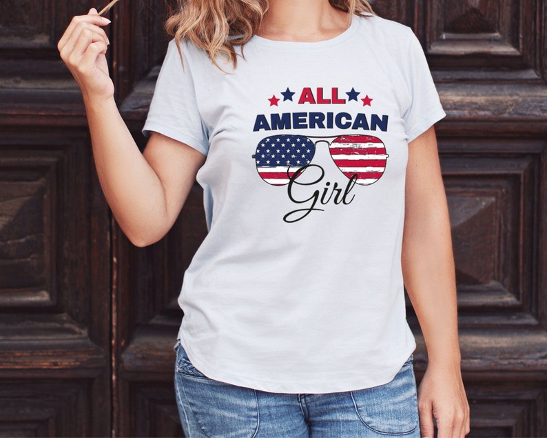 fourth of july womens t shirt