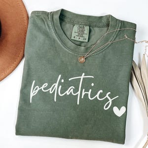 Pediatric Department Shirt, Pediatrics Shirt, Picu Nurse Shirt, Pediatrics Tshirt,Gifts For Nurses,Pediatric Nurse Team Shirt,Pediatric Team bild 3