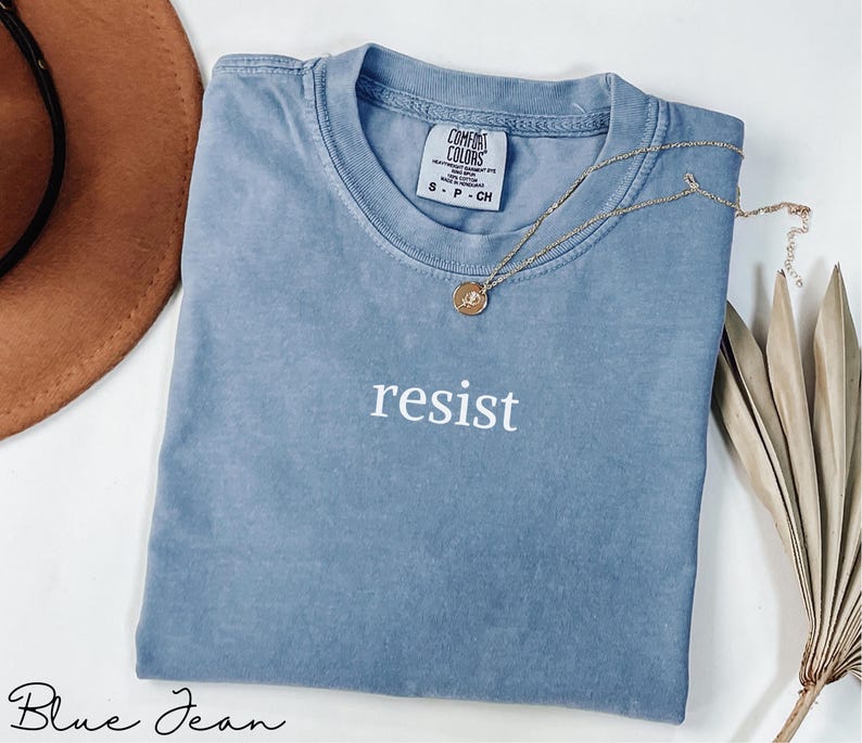 Camiseta de resistencia, camiseta de activismo, camiseta de justicia, camiseta de protesta, camiseta de actualidad, camiseta de resistencia audaz, camiseta con mensaje, camiseta progresista imagen 3