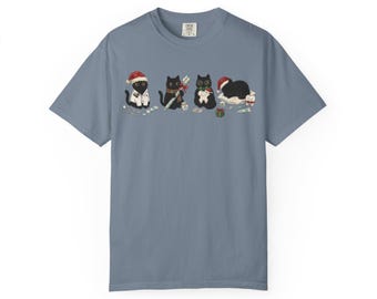 Black Cat Dental Xmas Shirt