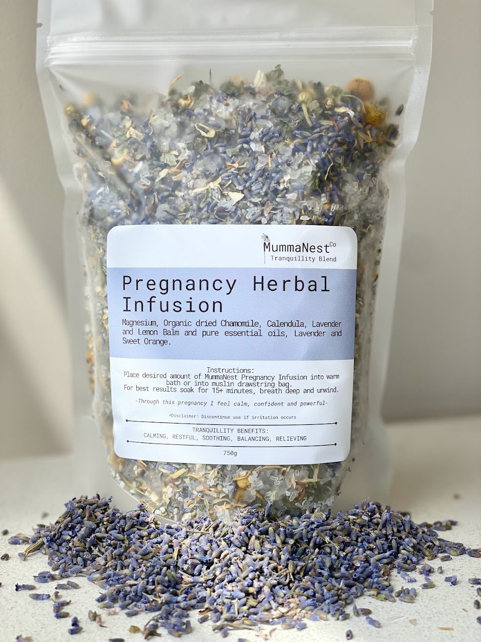 Herbal Bath Tea, European Spa Salts and Therapeutic Essential Oils for  Relaxation & Stress Relief, Botanical Blend Aromatherapy, Spa Day 