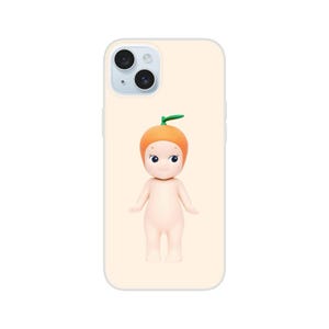 Sonny Angel Tangerine zacht oranje iPhone-hoesje