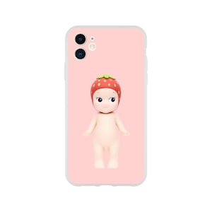 Sonny Angel Strawberry Soft Pink iPhone and Samsung Case