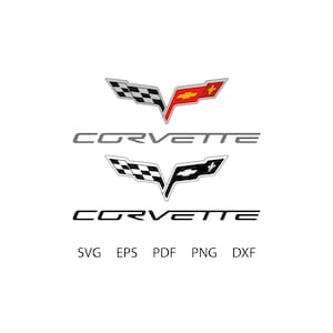 Corvette SVG | Corvette image | pdf, eps, png, svg, dxf