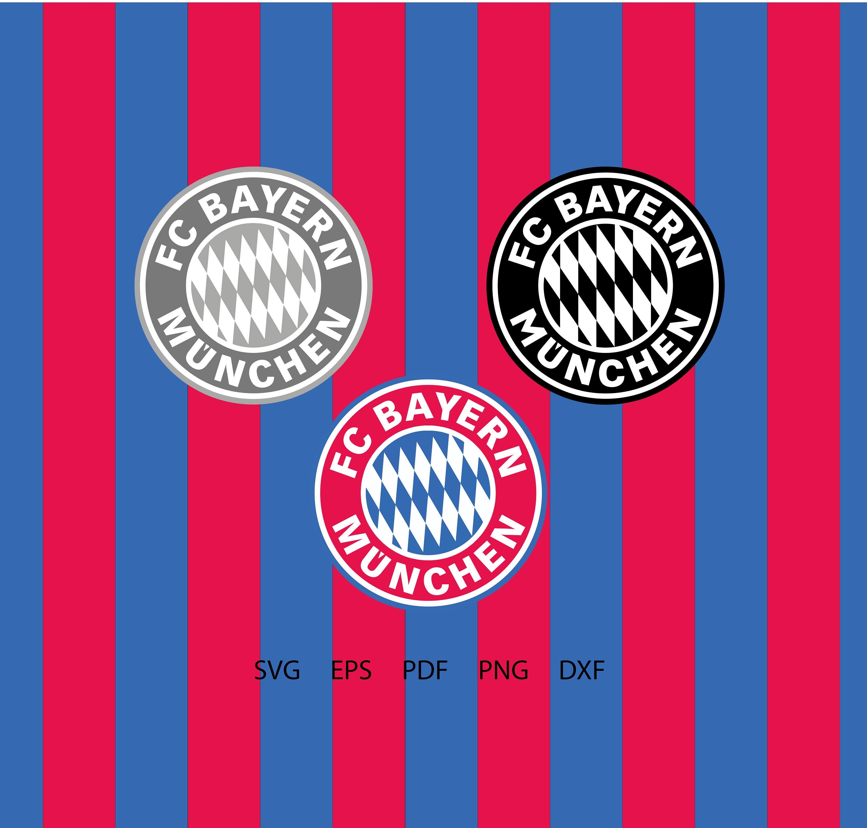 Bayern Munich SVG FCB Image Png, Pdf, Dxf, Svg, Eps - Etsy