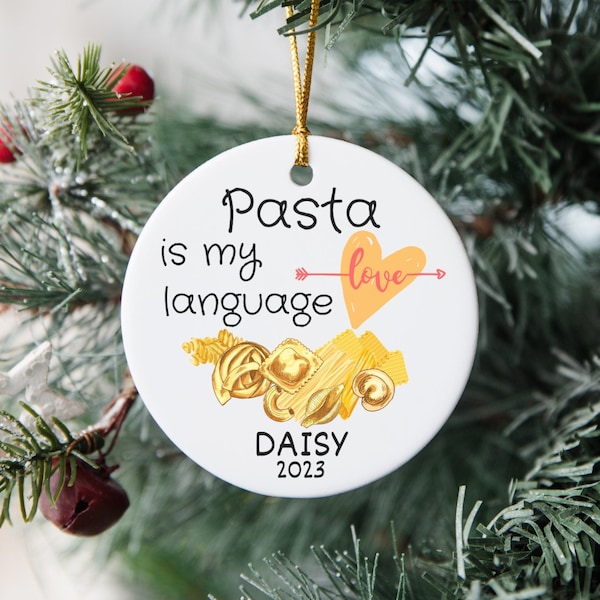 Pasta Ornaments Etsy