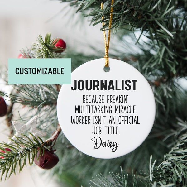 Journalist Etsy