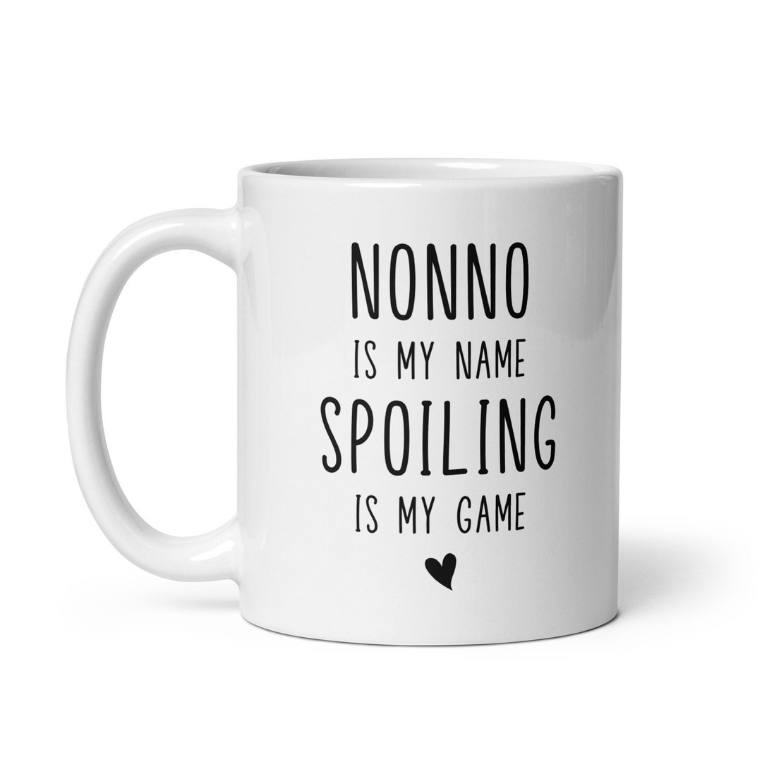 Nonno Mug, Gift for Italian Grandpa From Grandkids, New Nonno Gift