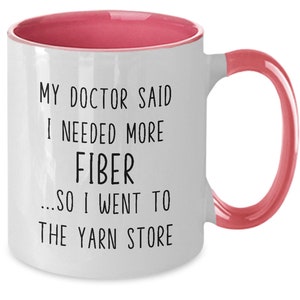 Funny Knitting Mug, Knitter Gift, Crocheter Gift, Yarn Addict Coffee Cup, Yarn Lover Gift, Yarn Lover Mug, Crochet Lover Gift Ideas image 8