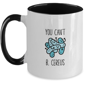 Microbiologist Gifts, Microbiology Mug, Biology Teacher Gift, Microbiology Gift For Women, For Men, Lab Week Mug Black