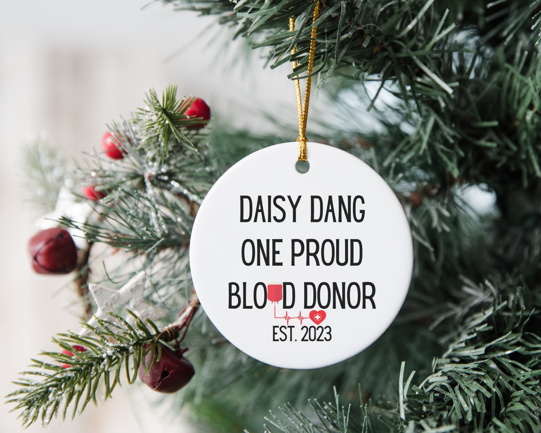 Personalized Blood Donor Gifts, Blood Donor Ornament, Blood Donation  Appreciation Gift, Thank You Gift for Blood Donors - Etsy