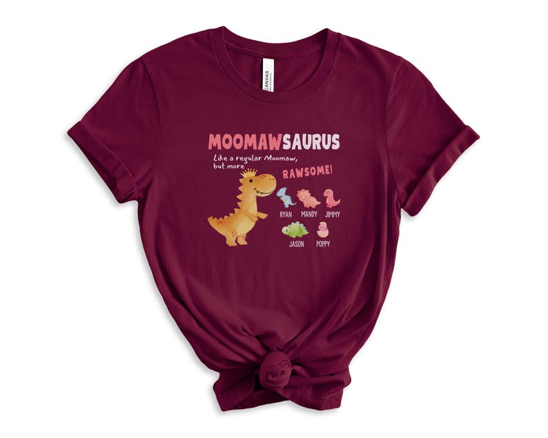 Personalized Moomaw Shirt, Moomaw Gift for New Grandma, Custom