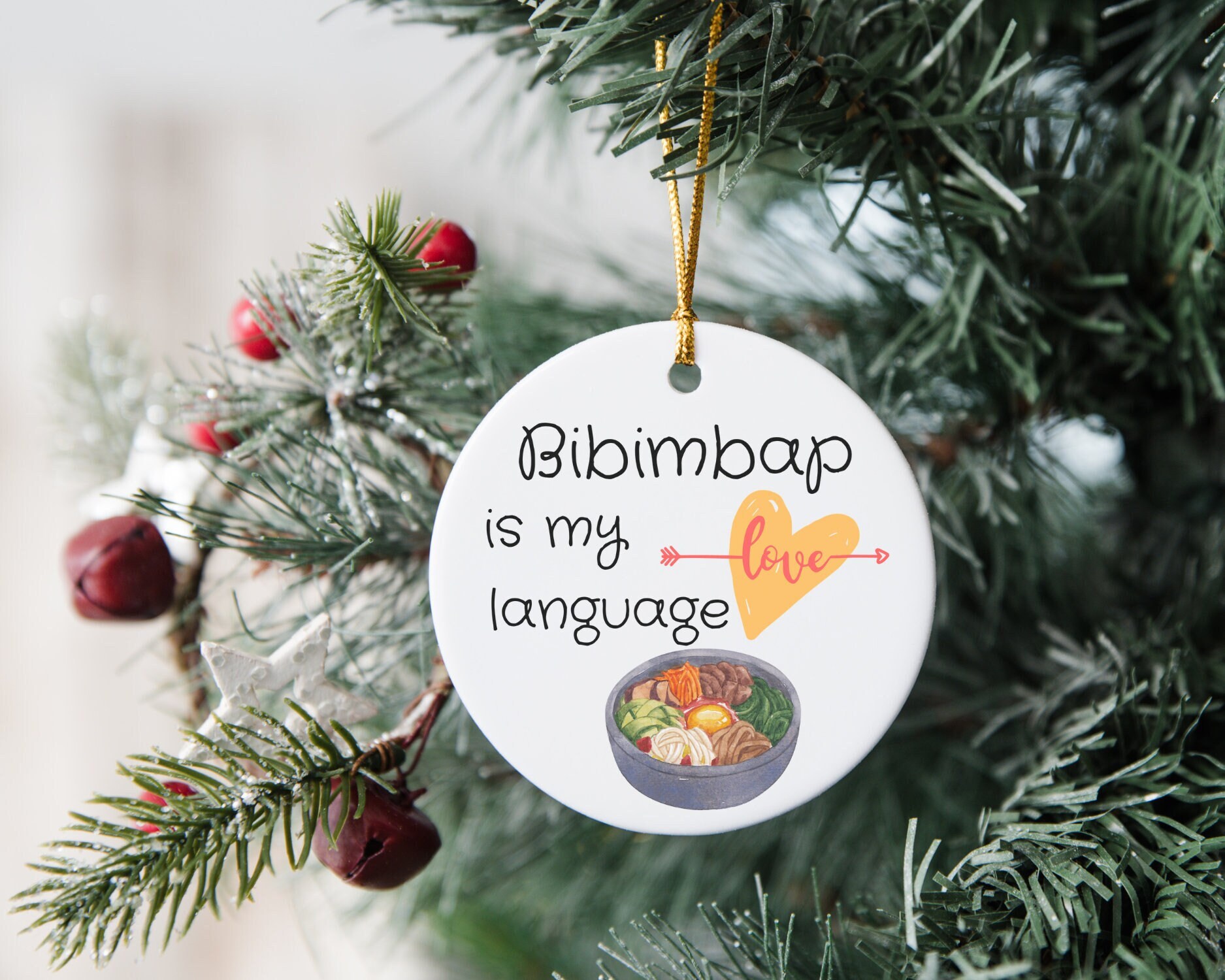 Funny Bibimbap Christmas T-Shirt Funny Bibimbap Christmas T-Shirt