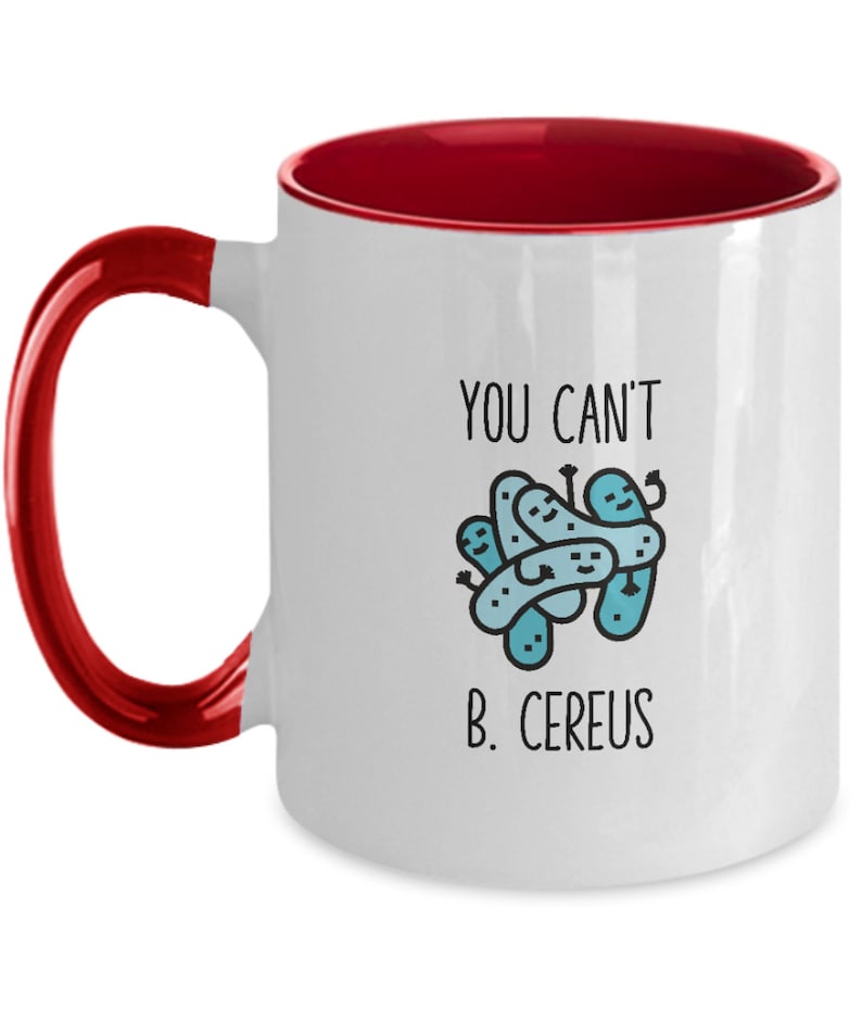 Microbiologist Gifts, Microbiology Mug, Biology Teacher Gift, Microbiology Gift For Women, For Men, Lab Week Mug Red
