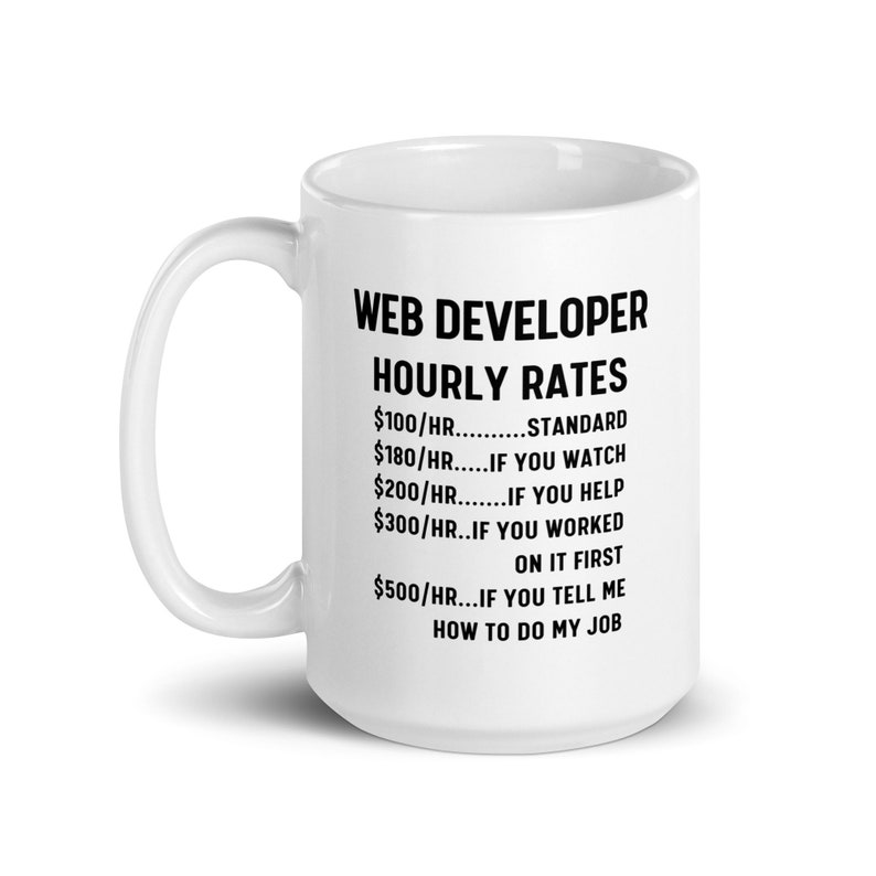 Web Developer Gift, Personalized Web Designer Mug, Appreciation Gift ...