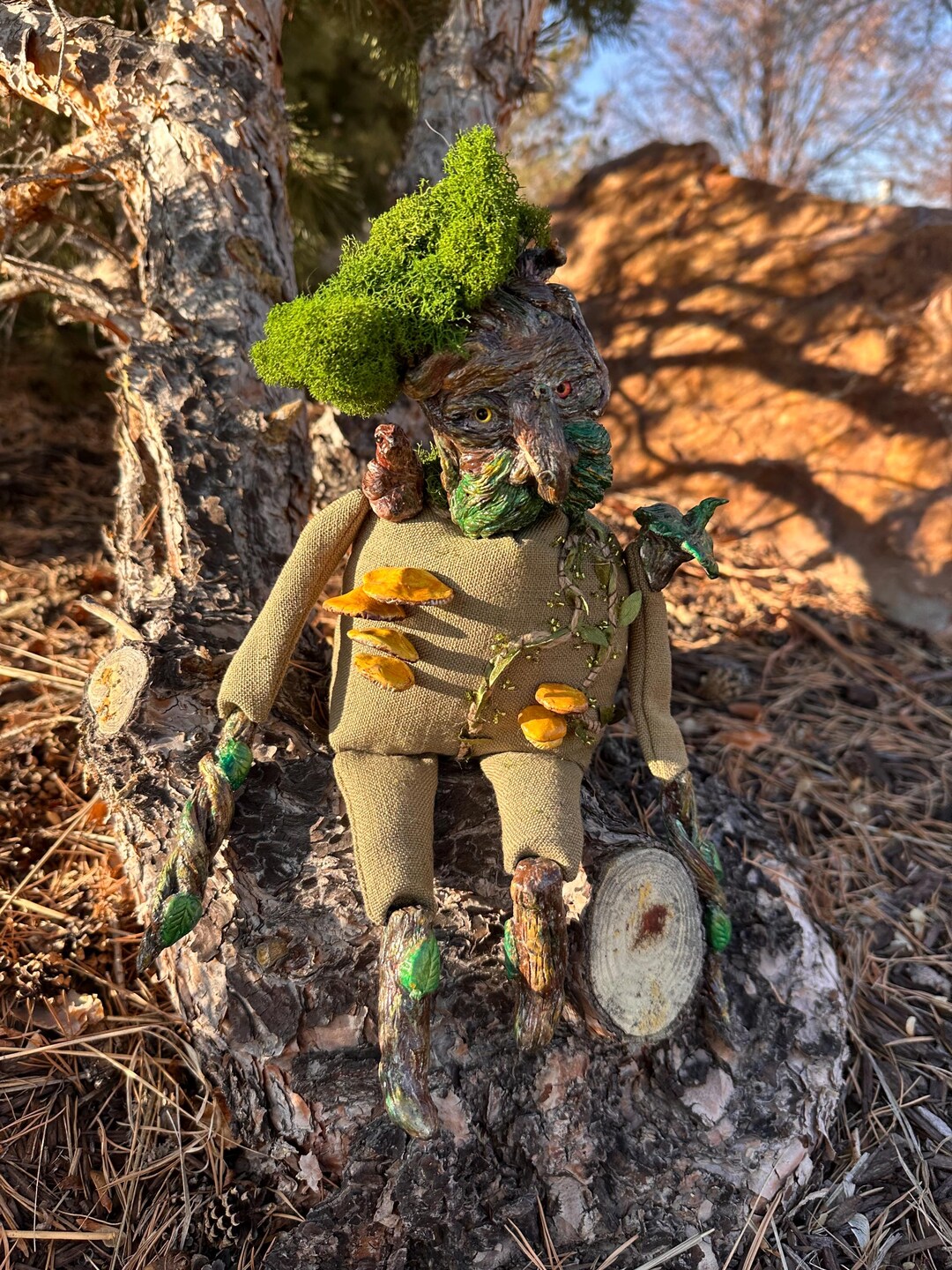 Tree Dol Magical Tree Doll - Etsy
