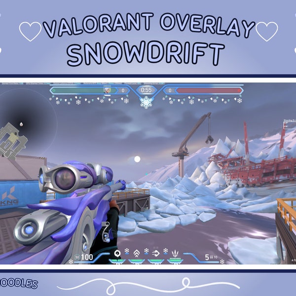 Christmas SnowDrift [Valorant Overlay]