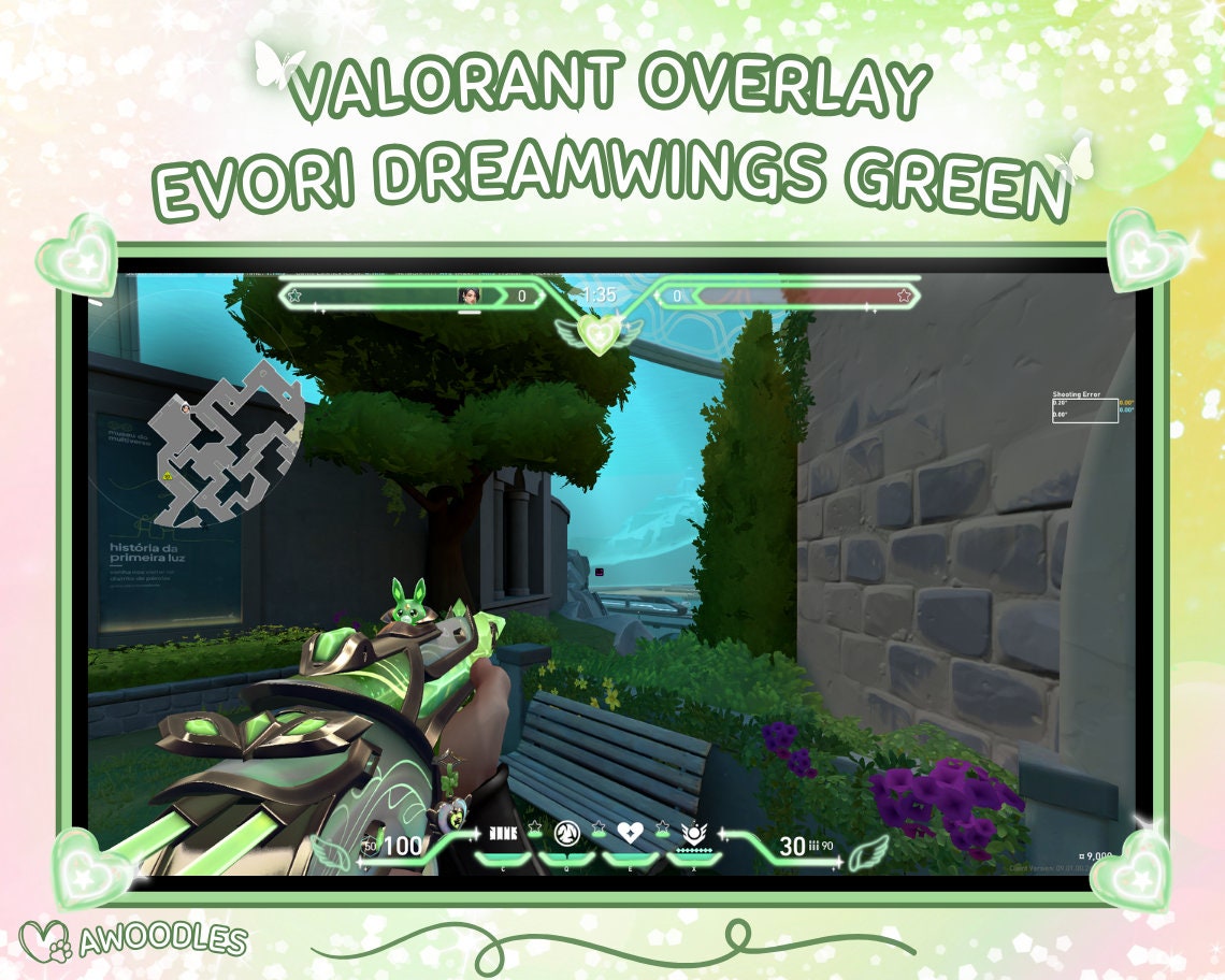 Evori Dreamwings Green [Valorant Overlay]
