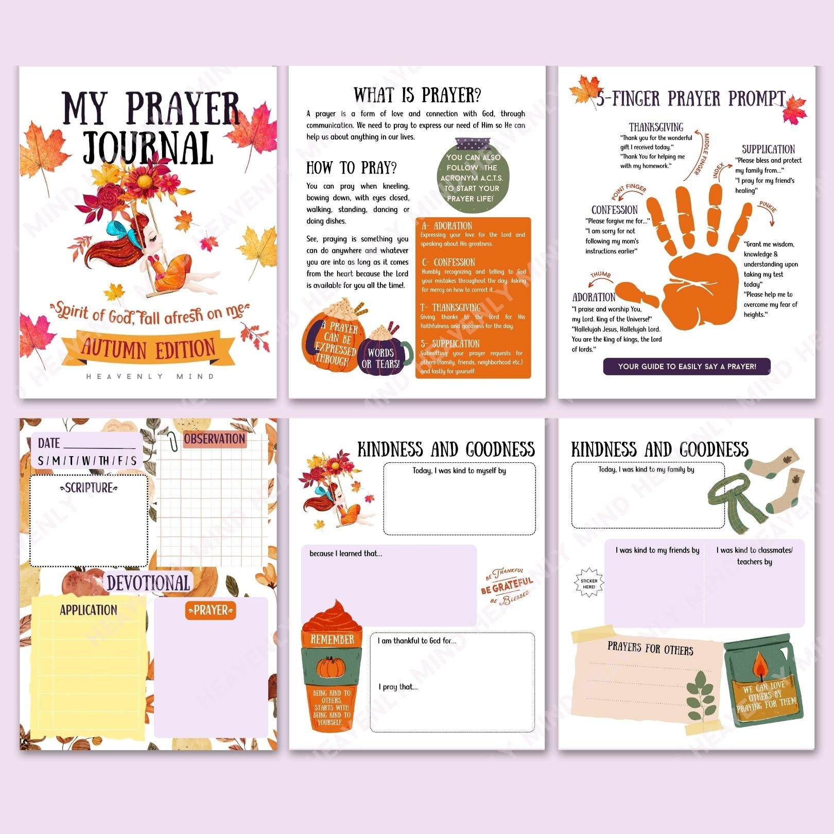 Prayer Journal Printable Teens Bible Study Guide for Teens - Etsy