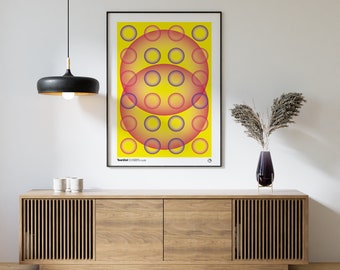 Mitochondria Print, Printable Home Wall Art, Digital Art Print, Home Decor, Bedroom Decor, Poster Wall Decor, DIGITAL DOWNLOAD