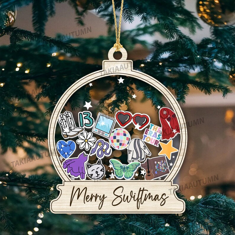 the-eras-tour-albums-christmas-ornament-taylor-swift-shaker-etsy